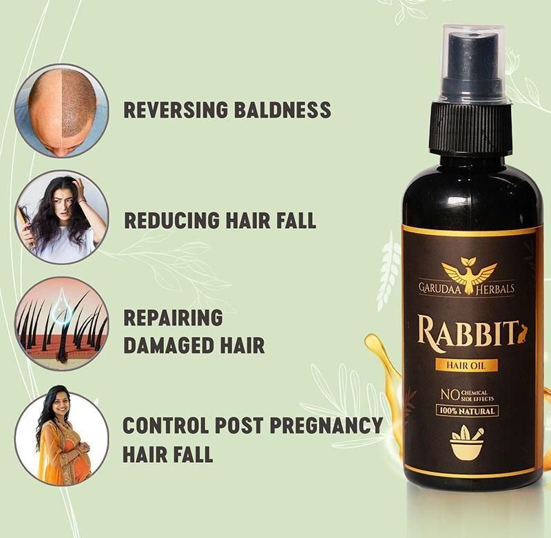 Rabbit Herbal Hair Oil (30ml) Pack of 2