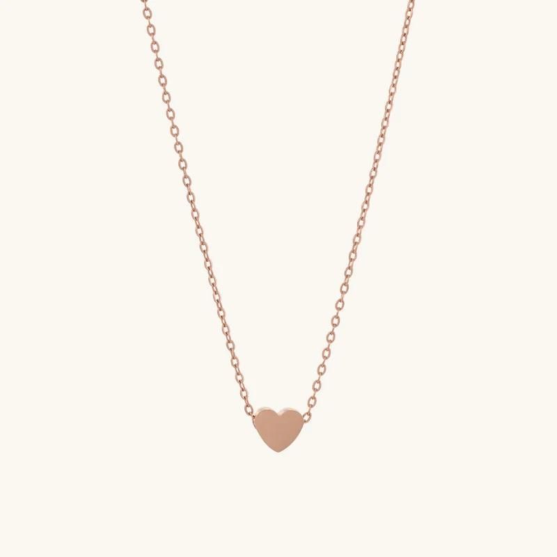 Paris Heart Necklace Pack Of 2