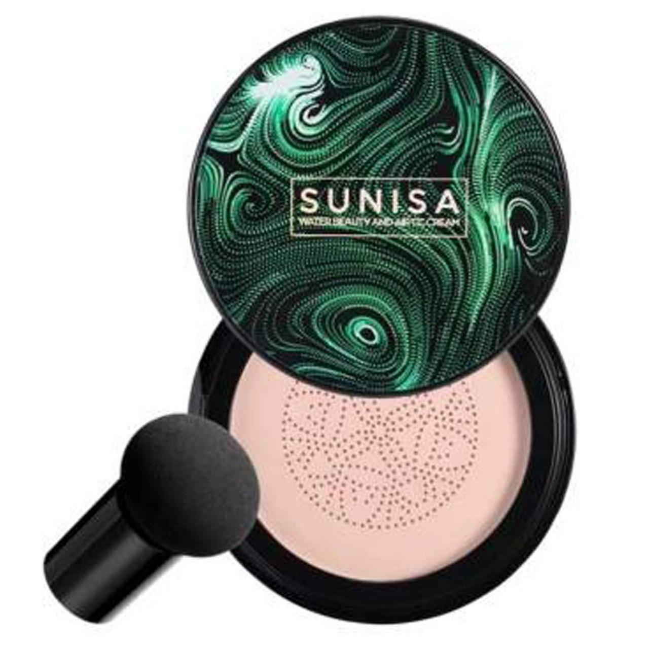 Sunisa Waterproof Air Cushion CC Cream Foundation (3-in-1 Multi-Use)