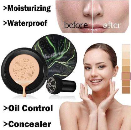 Sunisa Waterproof Air Cushion CC Cream Foundation (3-in-1 Multi-Use)
