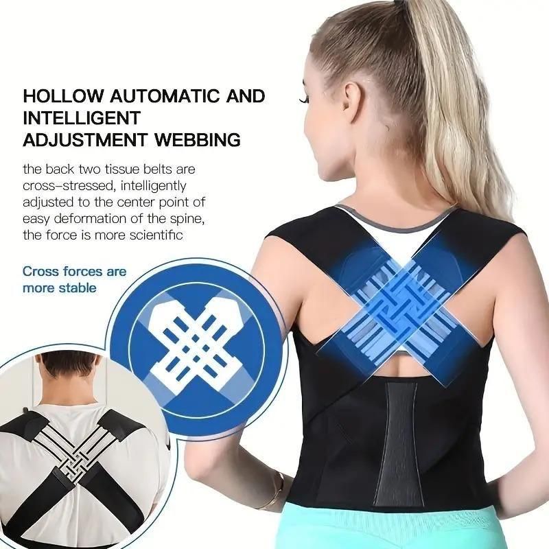 Adjustable Posture Corrector Belt – Ultimate Support & Pain Relief (Unisex)