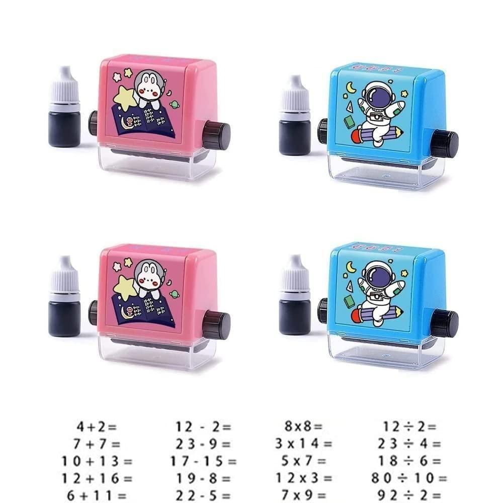 Math Learning Roller Stamps for Kids (Addition Practice and Teaching Aid)