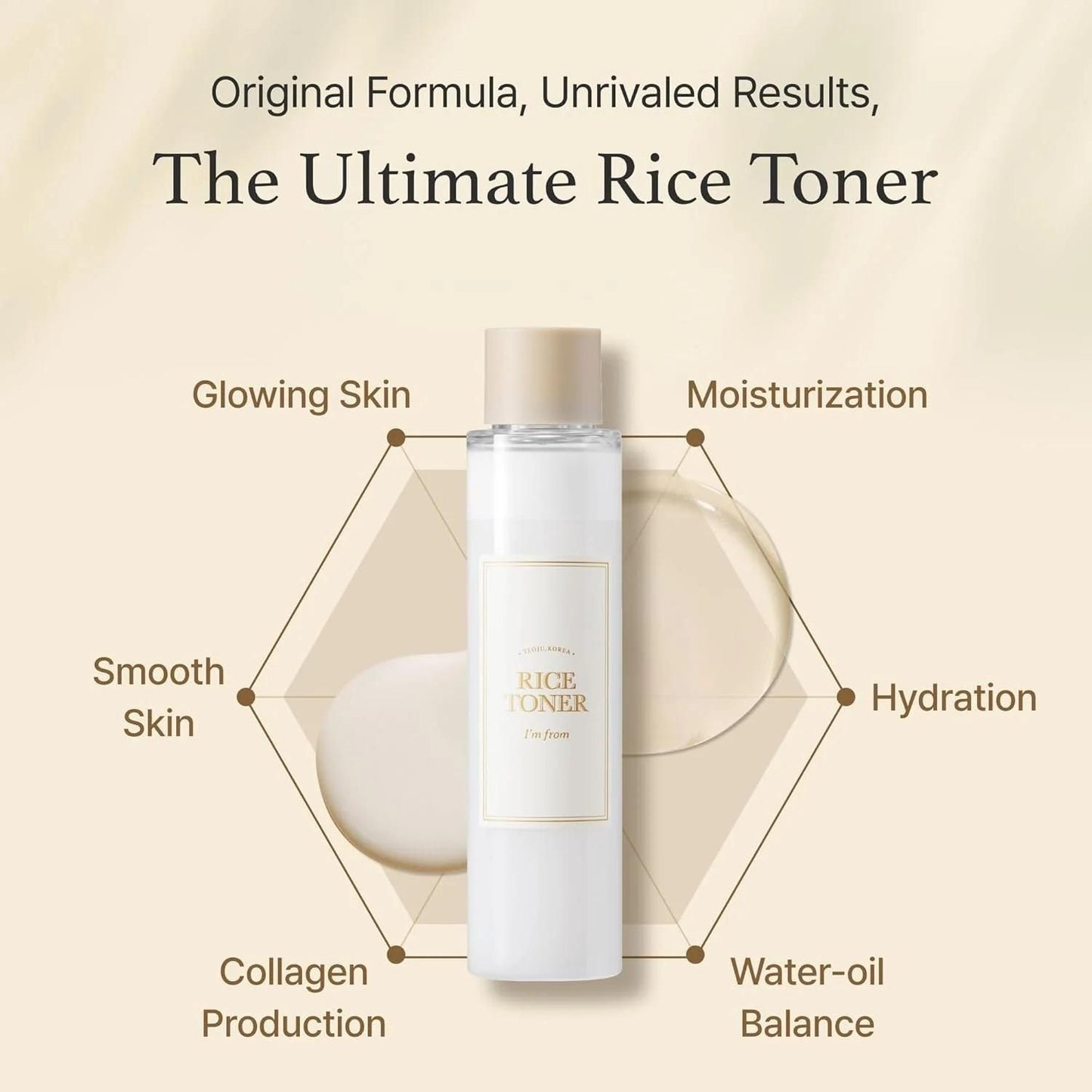 Rice Toner by I’m From for Skin Brightening and Hydration