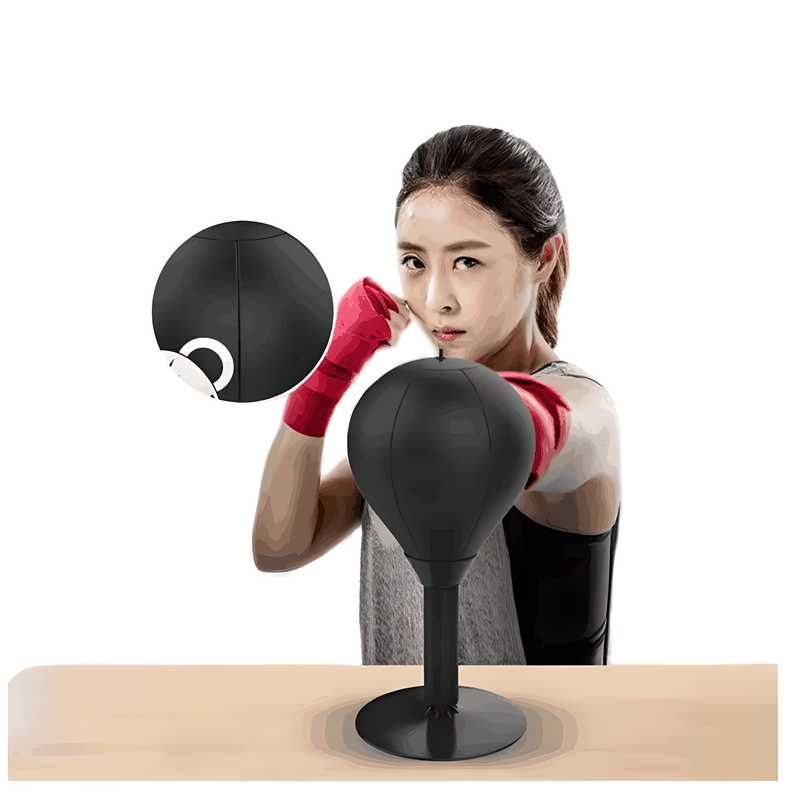 Free-Standing Boxing Punch Bag with Speed Ball for Fitness Training