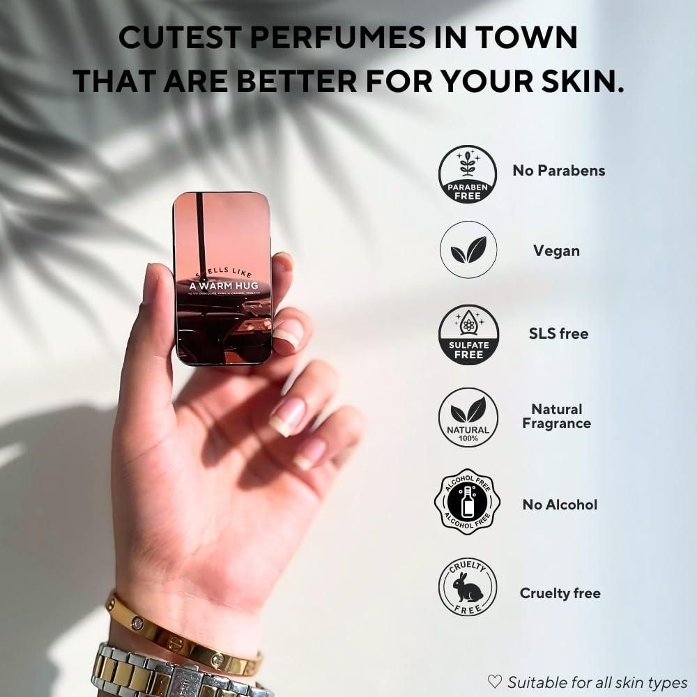 "Warm Hug" Solid Perfumes for Long-Lasting Fragrance