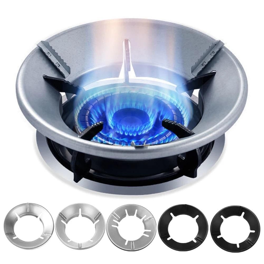 Gas Stove Energy-Saving Cover with Windproof Design (Pack of 2)