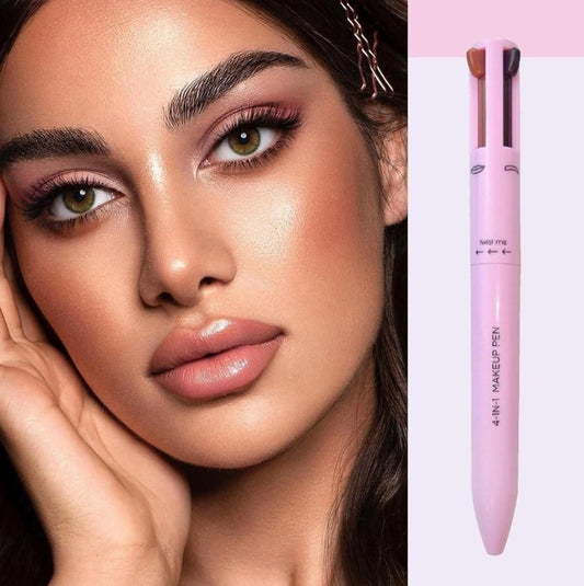4-in-1 Touch-Up Makeup Pen for Quick and Versatile Beauty Fixes