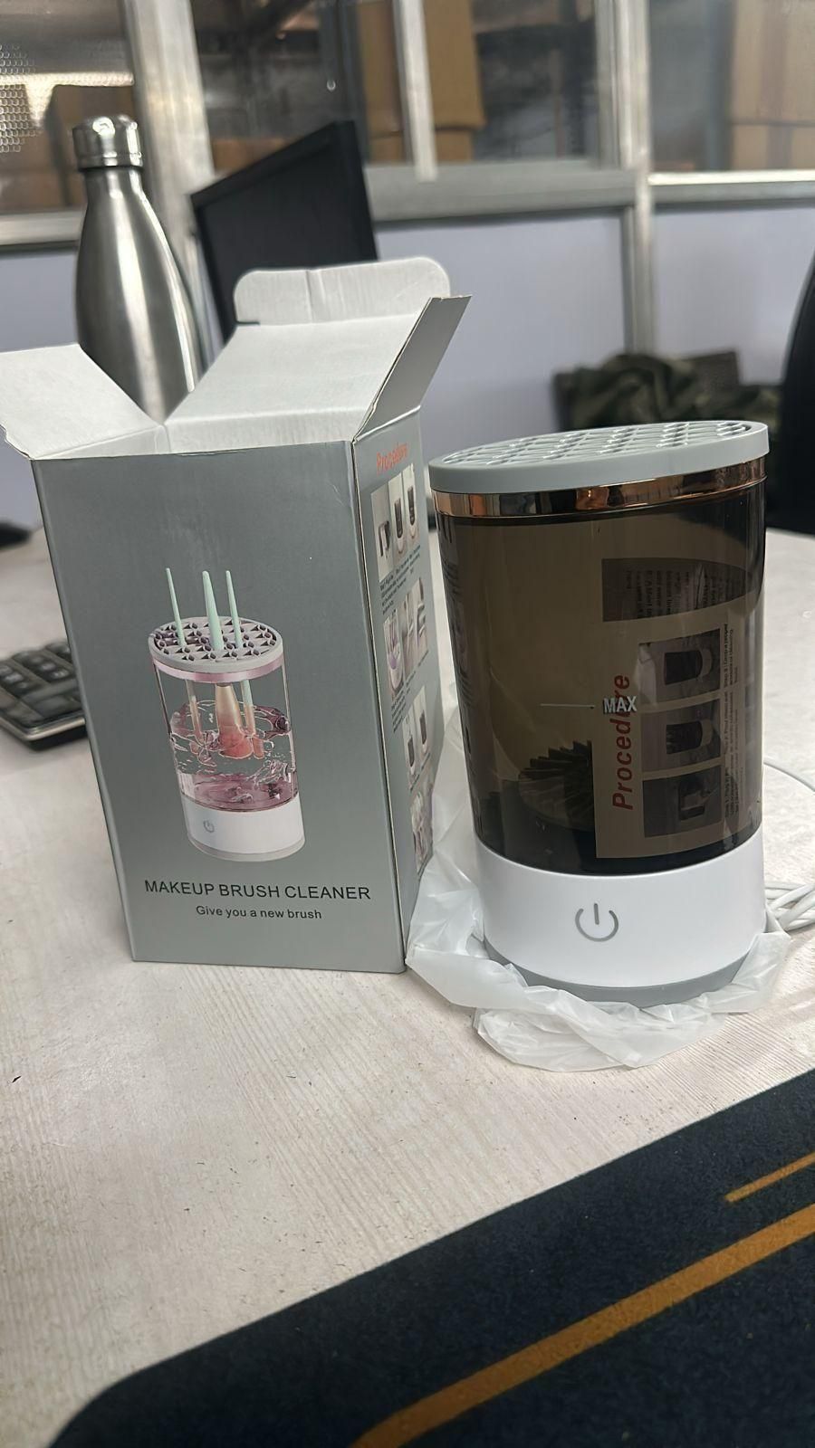 USB Rechargeable Makeup Brush Cleaner for Deep Cosmetic Cleaning